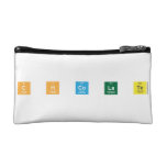 C H Co La Te  Cosmetic Bag