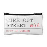 Time out Street  Cosmetic Bag