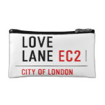 Love lane  Cosmetic Bag