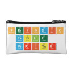 Periodic
 Table
 Writer  Cosmetic Bag