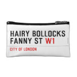 hairy bollocks fanny st  Cosmetic Bag