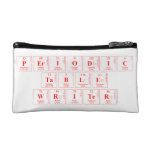 Periodic
 Table
 Writer  Cosmetic Bag