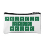 Periodic
 Table
 Writer  Cosmetic Bag
