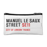 Manuel le Saux Street  Cosmetic Bag