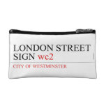 LONDON STREET SIGN  Cosmetic Bag