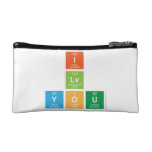 I
 Lv
 You  Cosmetic Bag