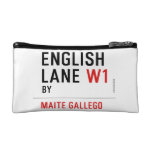 English Lane  Cosmetic Bag