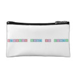 Periodic Table of Disney  Cosmetic Bag
