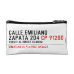 CALLE EMILIANO  ZAPATA 204  Cosmetic Bag