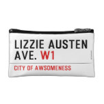Lizzie Austen Ave.  Cosmetic Bag