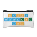 Happy 
 Retirement
 Doc  Cosmetic Bag