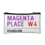 Magenta Place   Cosmetic Bag
