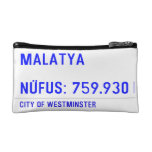 MALATYA  NÜFUS: 759.930  Cosmetic Bag