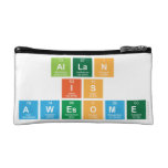 Allan
 is
 Awesome  Cosmetic Bag