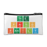 The 
 P|artlo
 Family  Cosmetic Bag