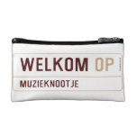 Welkom  Cosmetic Bag