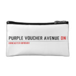 purple voucher avenue  Cosmetic Bag