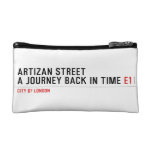 Artizan STREET A journey back in time  Cosmetic Bag