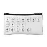 Periodic
 Table
 Writer  Cosmetic Bag