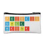 Periodic
 Table
 Writer  Cosmetic Bag