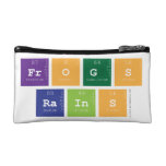 frogs
 rains  Cosmetic Bag