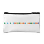 No a la violencia cientifica  Cosmetic Bag