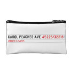 CAROL PEACHES AVE  Cosmetic Bag