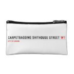Carpetbagging Shithouse street  Cosmetic Bag