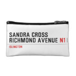 Sandra Cross Richmond Avenue  Cosmetic Bag