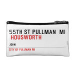 55th st pullman  mi   Cosmetic Bag