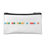 You are such a nerd br!
   Cosmetic Bag
