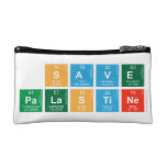 SAVE 
 PALASTINE  Cosmetic Bag
