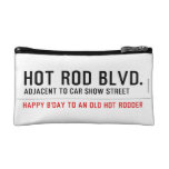 Hot Rod Blvd.  Cosmetic Bag
