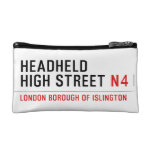 Headheld High Street  Cosmetic Bag