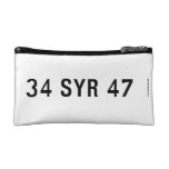 34 SYR 47  Cosmetic Bag
