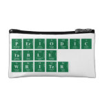 Periodic
 Table
 Writer  Cosmetic Bag