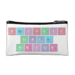 Periodic
 Table
 Writer  Cosmetic Bag