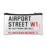 AIRPORT Street  Cosmetic Bag