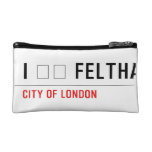 I ❤️ FELTHAM  Cosmetic Bag