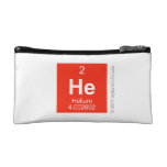He  Cosmetic Bag