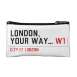 London, your way...  Cosmetic Bag