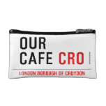 our cafe  Cosmetic Bag