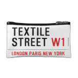 Textile Street  Cosmetic Bag
