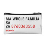 Ma whole familiA Sa Za  Cosmetic Bag