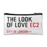 the look of love  Cosmetic Bag