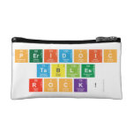 PERIDOIC
 TABLES
 ROCK!  Cosmetic Bag