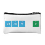 screw u  Cosmetic Bag