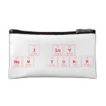I luv
 New york  Cosmetic Bag