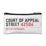 COURT OF APPEAL STREET  Cosmetic Bag