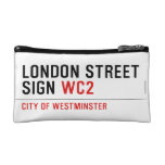 LONDON STREET SIGN  Cosmetic Bag
